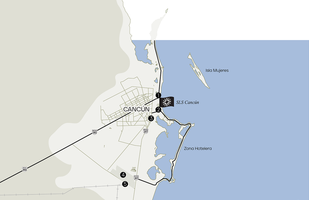 SLS Bahía ubicacion